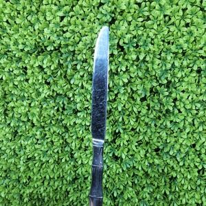 Cambridge Stainless Steel Bamboo Handle Dinner Knife Silver Flatware 9.5 inch